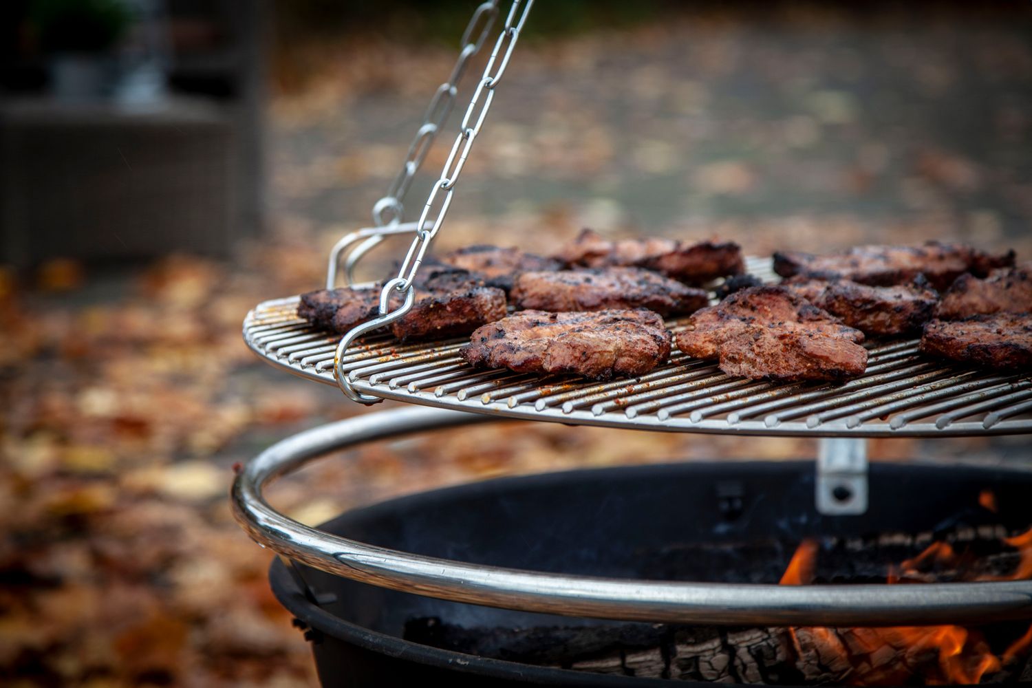 Grillabend an der Freiwaldhalle in Zusenhofen